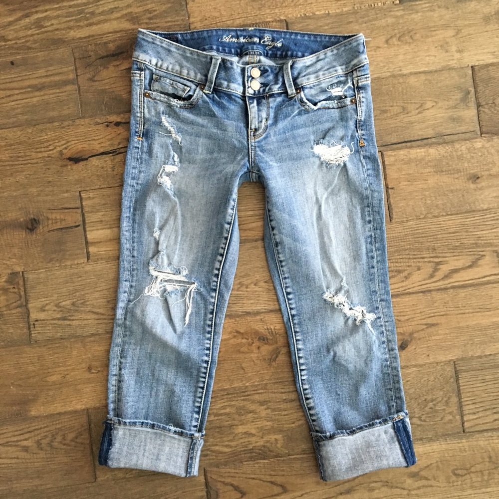 AE Artist Cropped Jeans Capri Pant